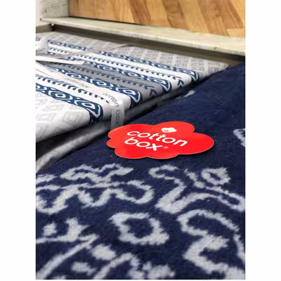 سرویس روتختی کاتن باکس مدل Pamuk Hardy Gri دو نفره 5 تکه