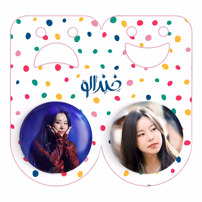 پیکسل خندالو مدل ویین گروه مامامو Mamamoo کد 1943619438 مجموعه 2 عددی