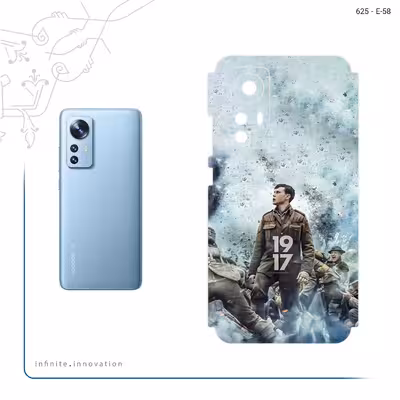 برچسب پوششی ماهوت مدل 1917 مناسب برای گوشی موبایل شیائومی 12X