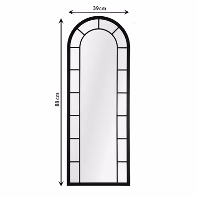 آینه مدل  نیم قد تاج کد ALF