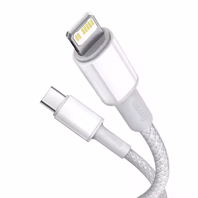 کابل تبدیل USB-C به لایتنینگ باسئوس مدل CATLGD-02 طول 1 متر 