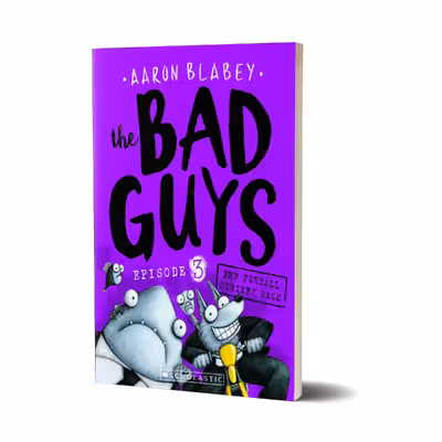 کتاب bad guys 3 اثر Aaron Blabey انتشارات معیار علم