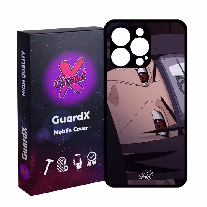 کاور گارد ایکس طرح Itachi Anime مدل Glass10475 مناسب برای گوشی موبایل اپل iPhone 13 Pro