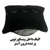 پشت گردنی صندلی خودرو و کاور کمربند ایمنی رنس مدل RR9-40949 بسته 4 عددی به همراه کوسن