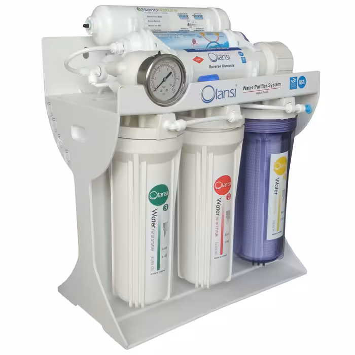 دستگاه تصفیه کننده آب اولانسی مدل RO-A930 به همراه فیلتر مدل 01 مجموعه 3 عددی و کیت نشتی گیر