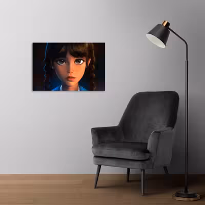 تابلو شاسی طرح سریال Wednesday مدل NV0082