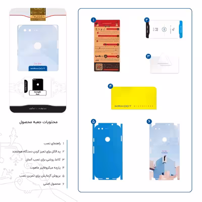 برچسب پوششی ماهوت مدل Architecture-FullSkin مناسب برای گوشی موبایل گوگل Pixel