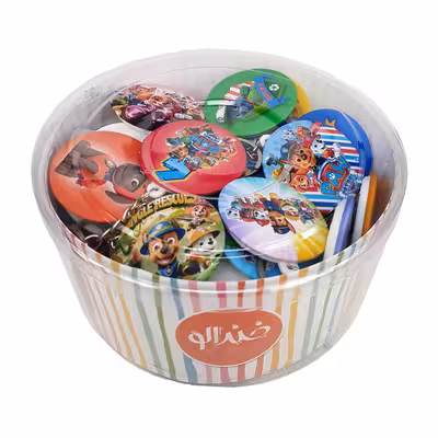 جاکلیدی خندالو مدل سگ های نگهبان کد 21 مجموعه 50 عددی