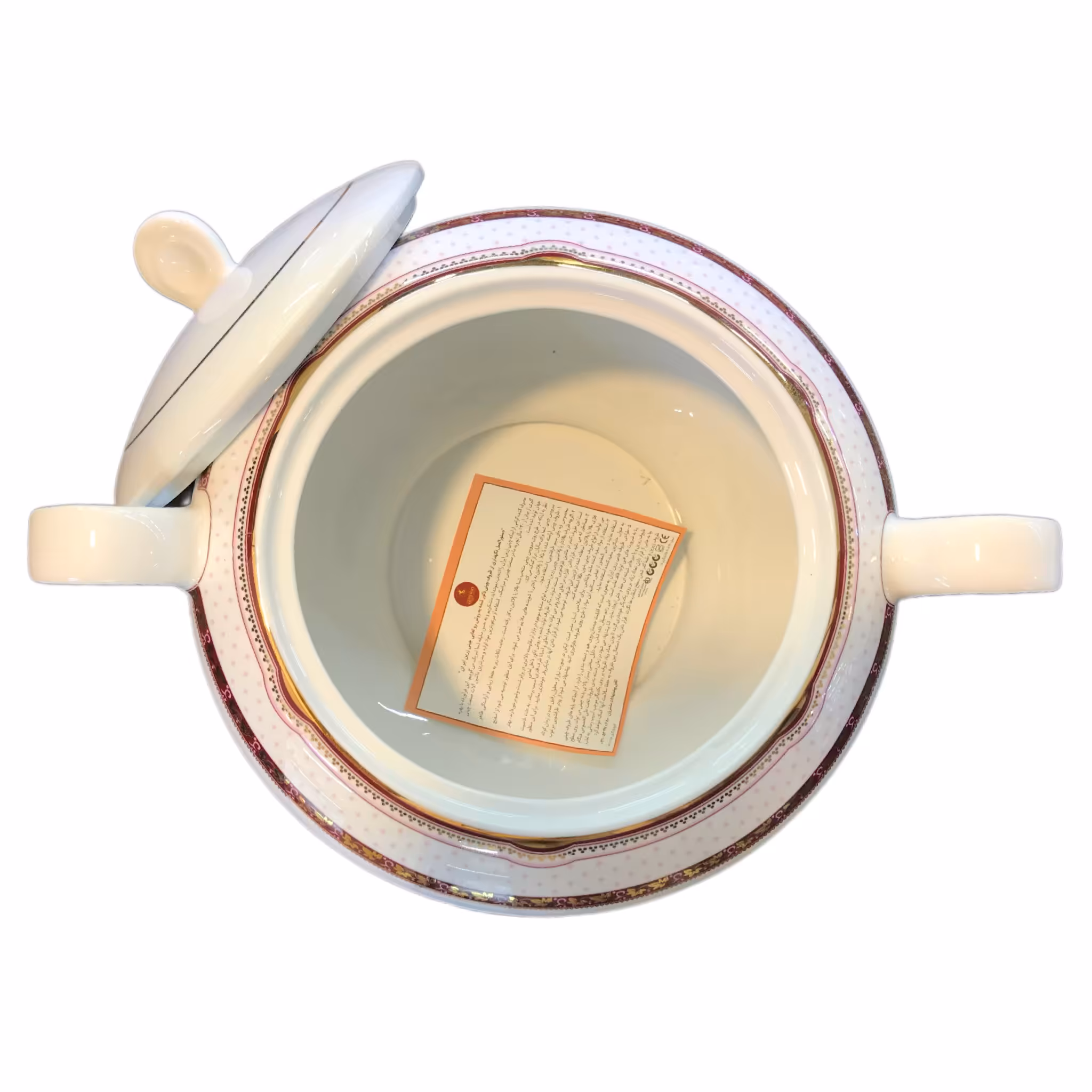 سوپ خوری چینی زرین ایران مدل پرشیا 