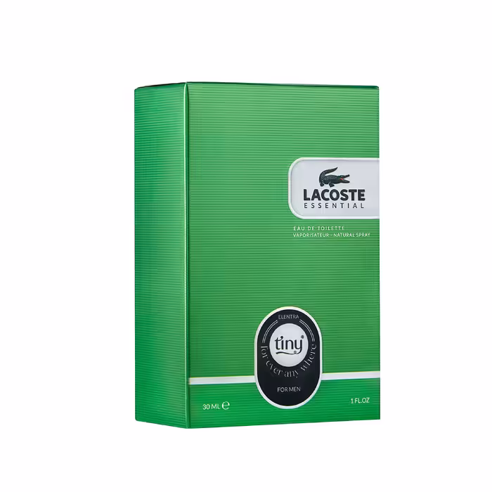 عطر جیبی مردانه النترا تاینی مدل Lacoste Essentional حجم 30 میلی لیتر