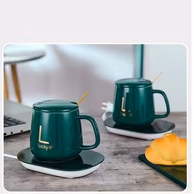 ماگ حرارتی لاکی کد 532 به همراه صفحه گرمکن برقی