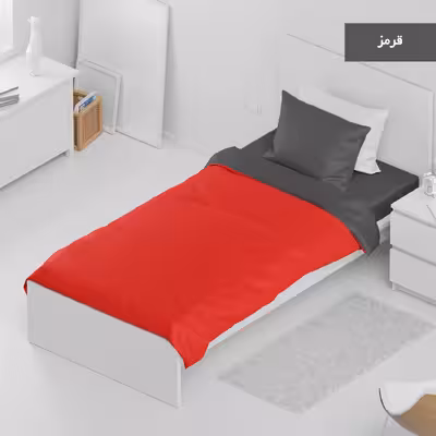 روکش لحاف مدل دورو طرح میکرو یک نفره سایز 220x160 سانتی متر