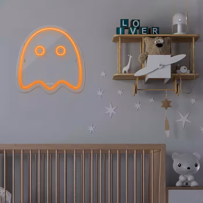 چراغ دیواری نئون دیزاین طرح Packman-2_ORG