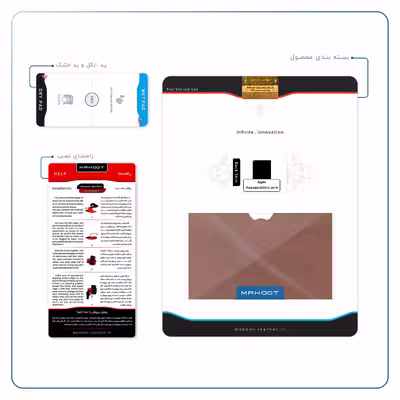برچسب پوششی ماهوت مدل Matte_Natural_Leather مناسب برای تبلت اپل iPad mini (GEN 5) 2019 A2133