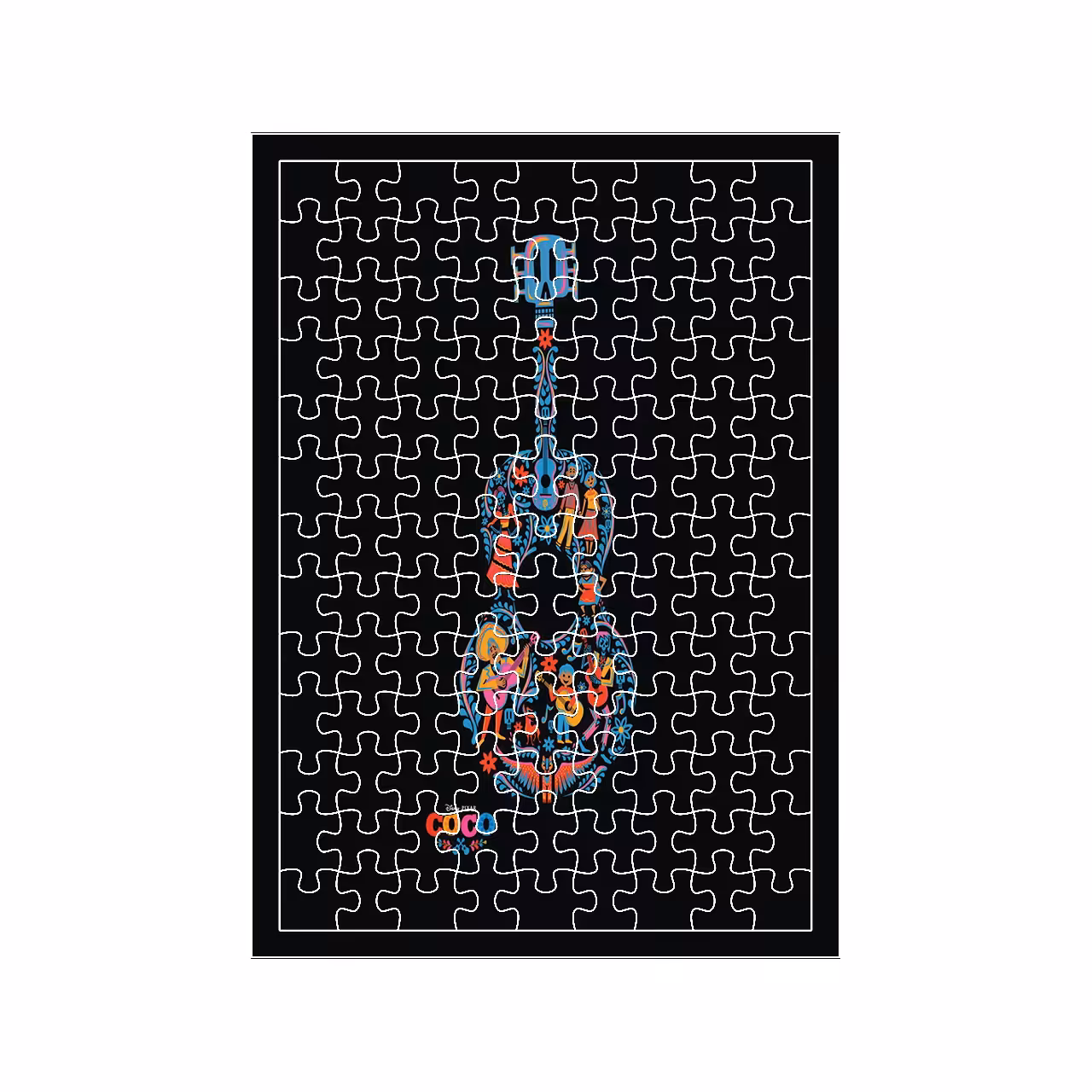 پازل 117 تکه مدل گیتار کد 425