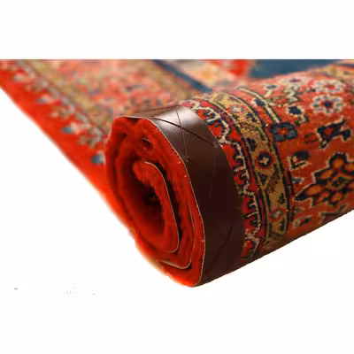 فرش دستباف دو متری طرح لچک ترنج خراسان کد 410601