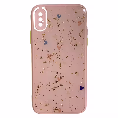 کاور طرح نگین دار مدل LUX-88 مناسب برای گوشی موبایل اپل IPHONE X / XS به همراه پایه نگهدارنده