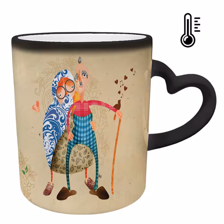 خرید ماگ-لیوان حرارتی  دسته ساده  عاشقانه کد 22