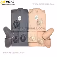 سرویس حوله عروس و داماد 10تکه گلدوزی سه بعدی برند MURDUM