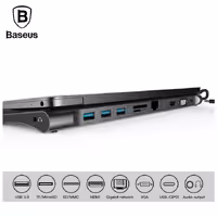 هاب 10 پورت USB-C باسئوس مدل CATSX-F0G 4K