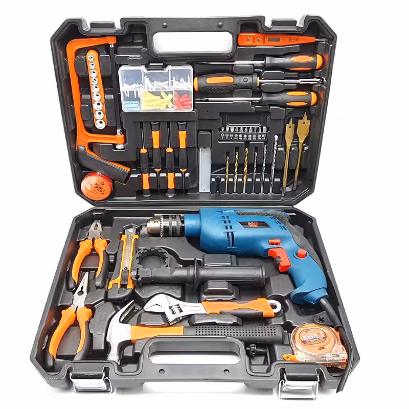 مجموعه 99 عددی دریل چکشی باس مدل BS1308 | کالا مکس