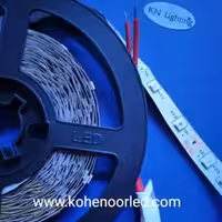 ال ای دی نواری آبی 2835 تراکم 60 ال ای دی  5 میلیمتر بدون رزین IP20