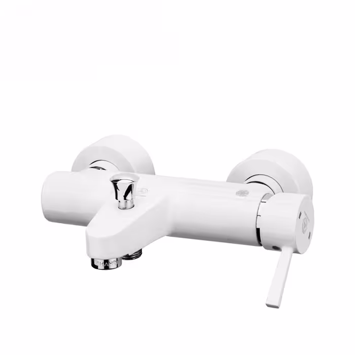 شیر حمام (دوش) ارکیده سفید کروم قهرمان