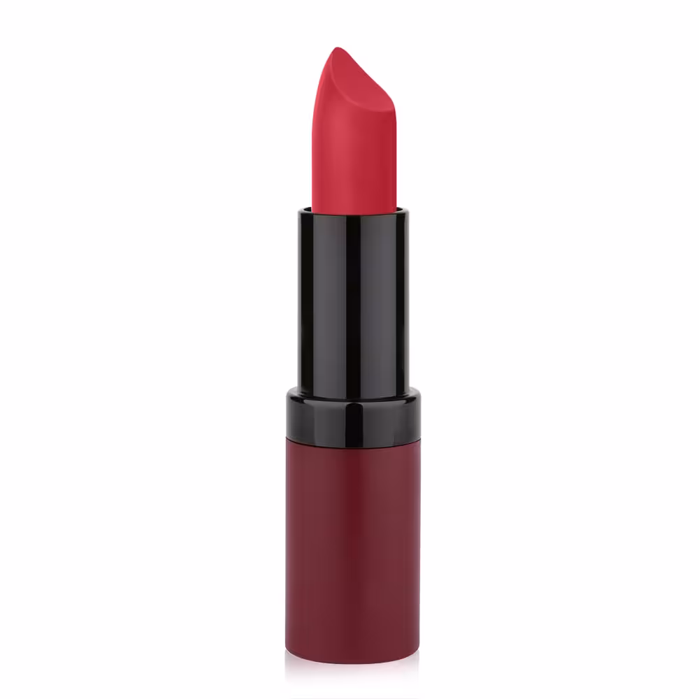 رژ لب جامد مات گلدن رز مدل Velvet Matte شماره 18