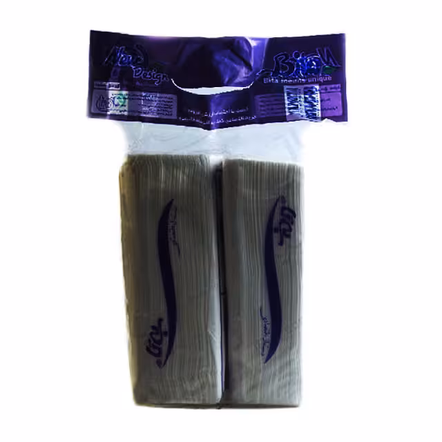 دستمال اقتصادی سفید بی تا بسته 2 عددی