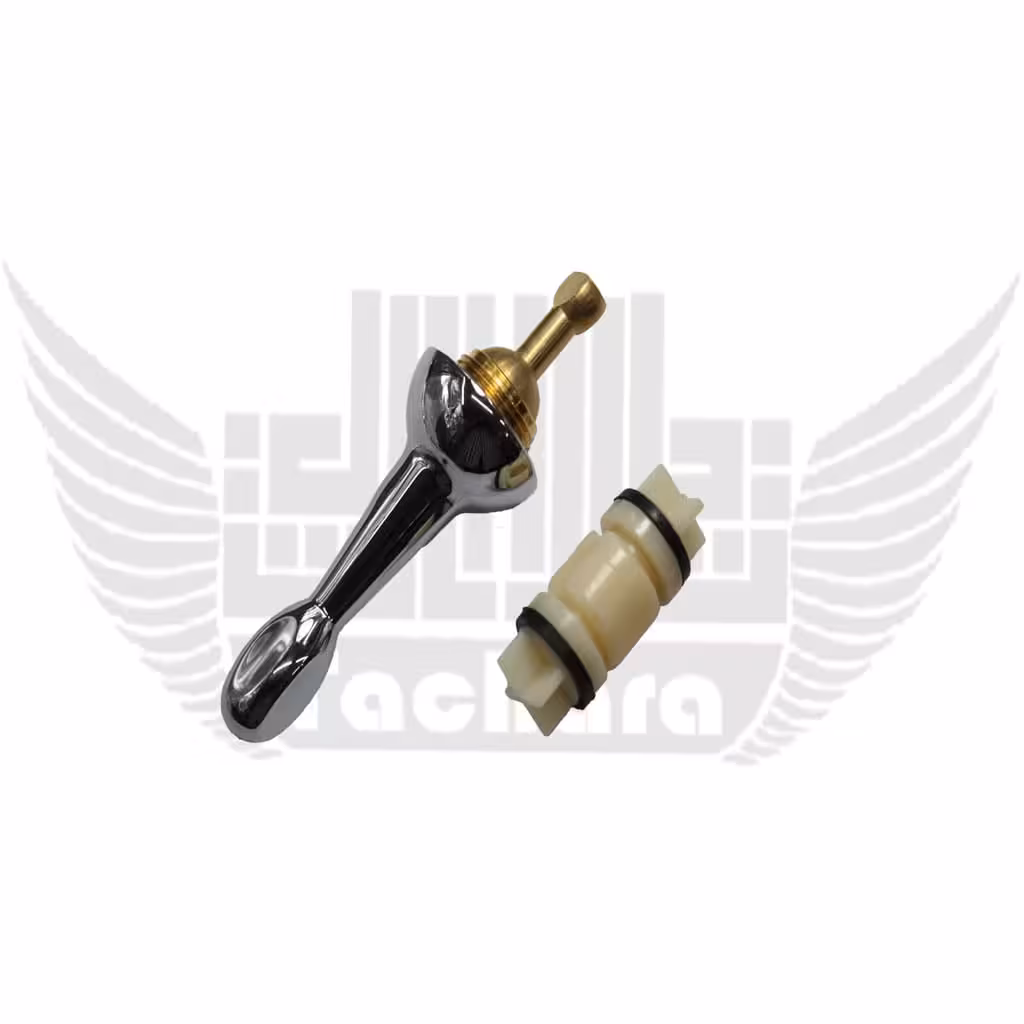 وسط دوش بالا و پایین شیر حمام