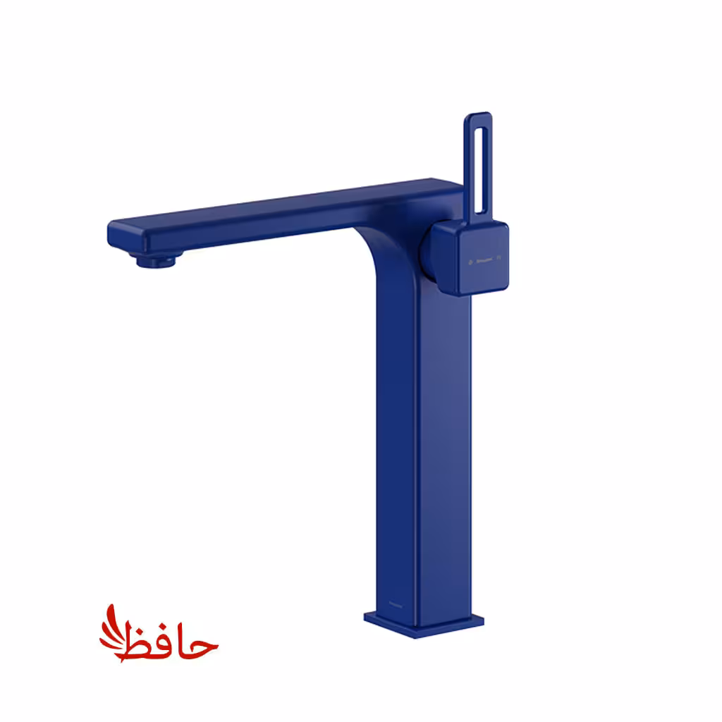 شیر روشویی پایه بلند شودر مدل میشل آبی