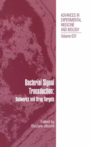 خرید و دانلود نسخه کامل کتاب Bacterial Signal Transduction: Networks and Drug Targets
