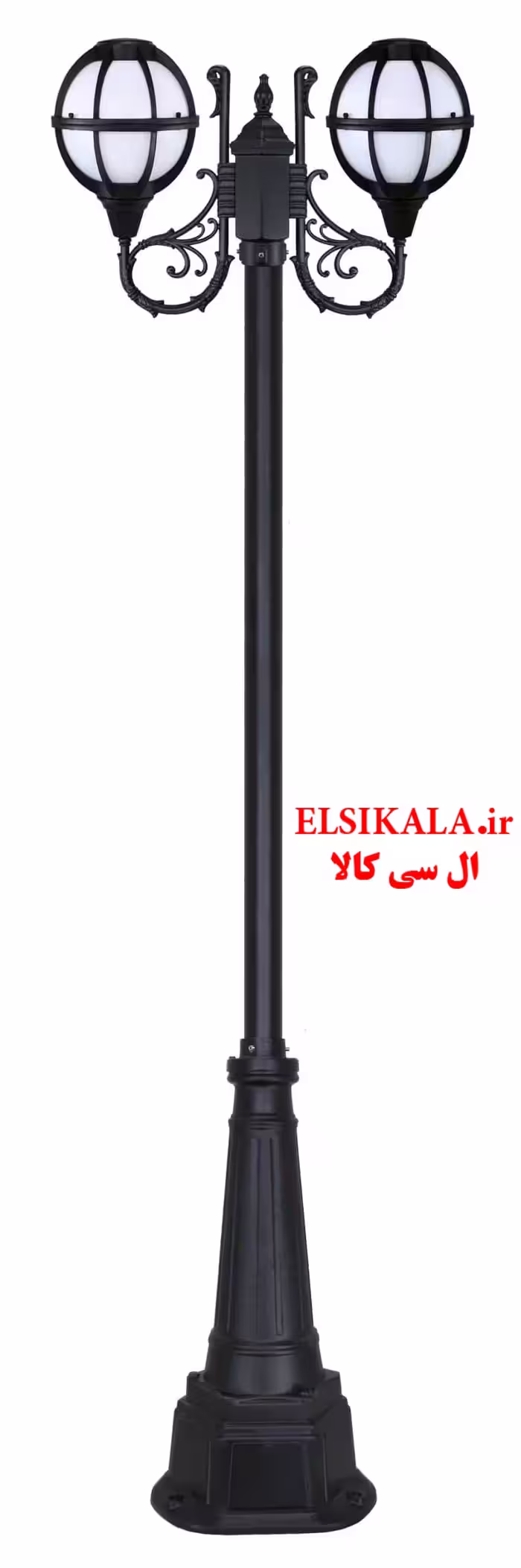 چراغ دوشاخه دیانا دوبل آلمینیوم دایکاست