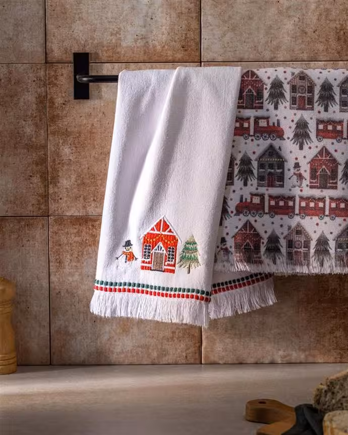 ست حوله آشپزخانه السی هوم بسته 2 عددی