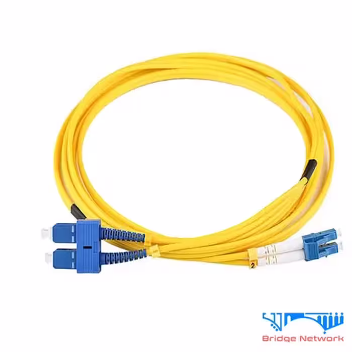 پچ کورد فیبرنوری نگزنس SC-SC داپلکس سینگل مود Optical Fiber Patch cord UPC-UPC