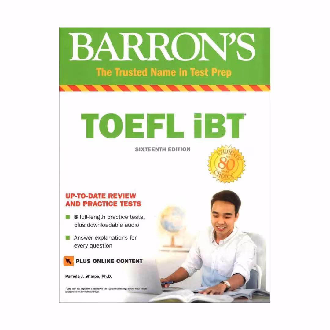 کتاب Barrons TOEFL iBT 16th اثر Pamela J. Sharpe