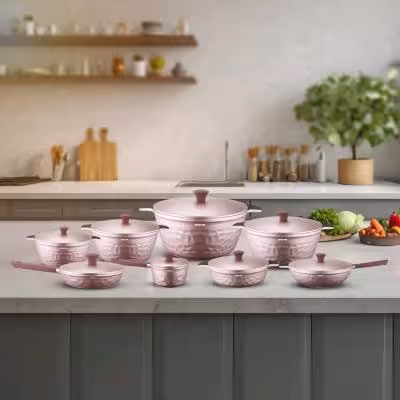 سرویس قابلمه 16 تکه چدن عرشیا