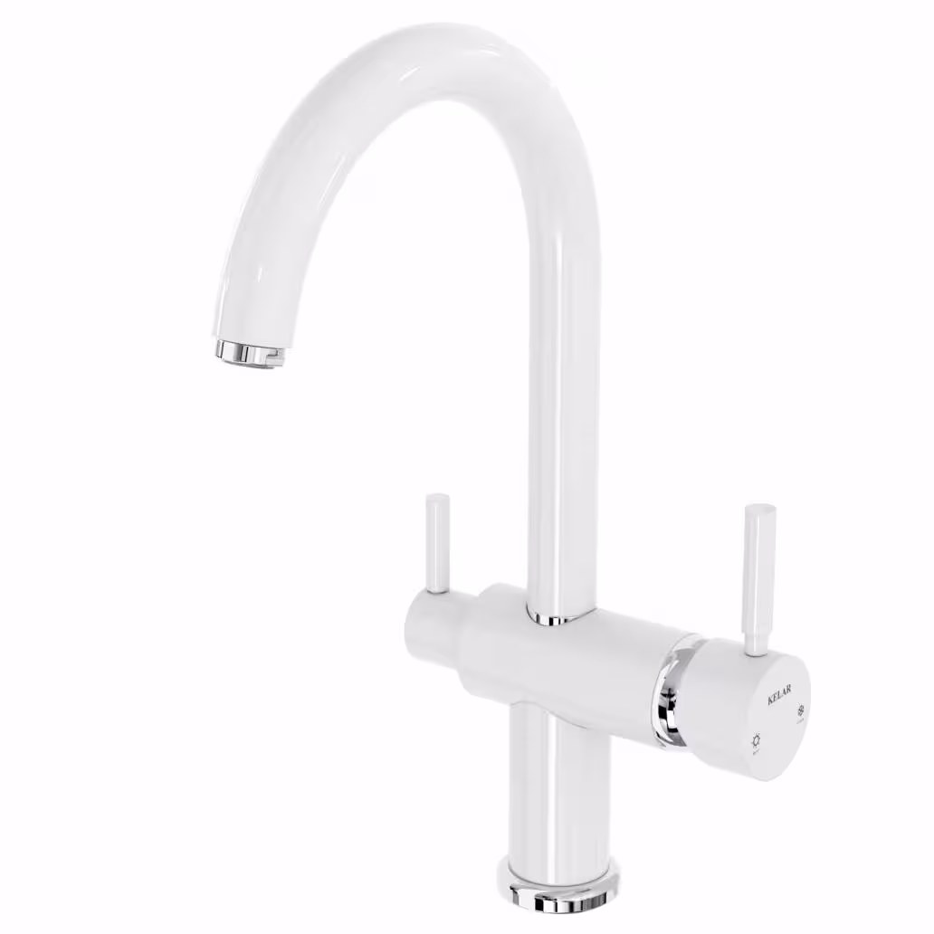 شیر ظرفشویی دومنظوره کلار مدل آبشار سفید