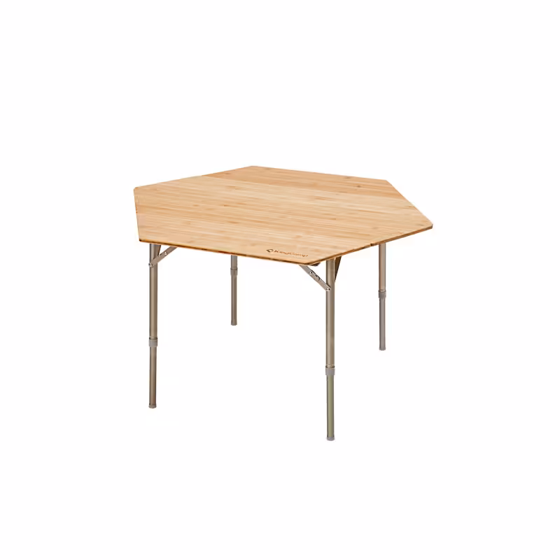 میز تاشو مسافرتی چوبی کینگ کمپ مدل KC2005