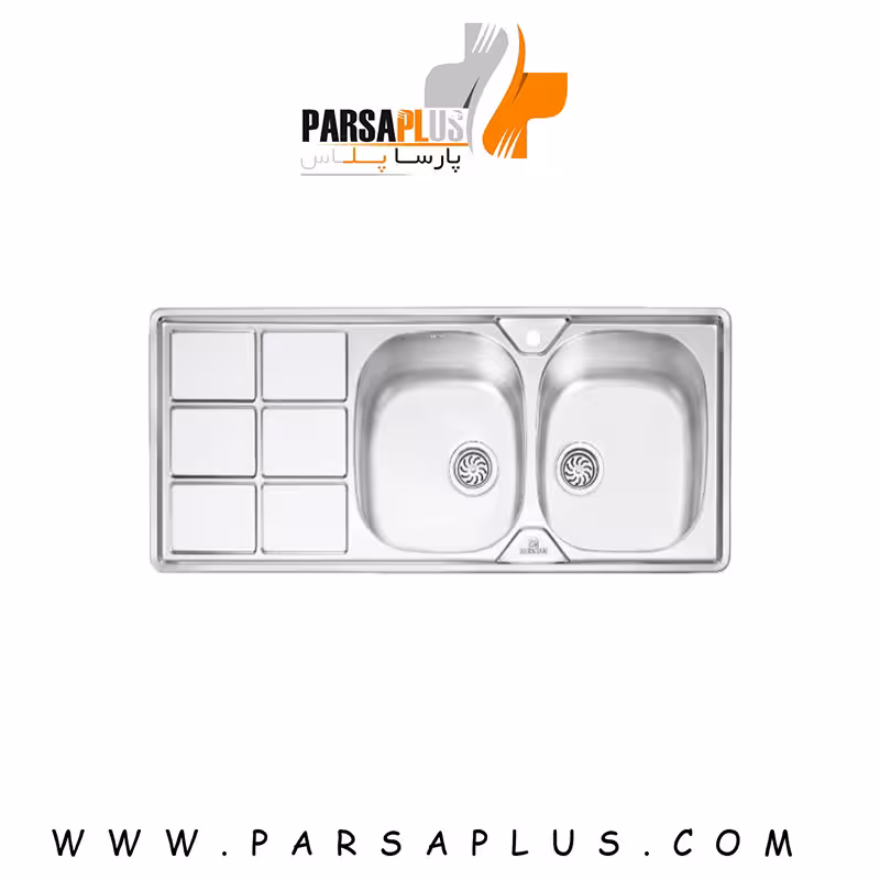 سینک پرنیان استیل مدل PS1224 توکار