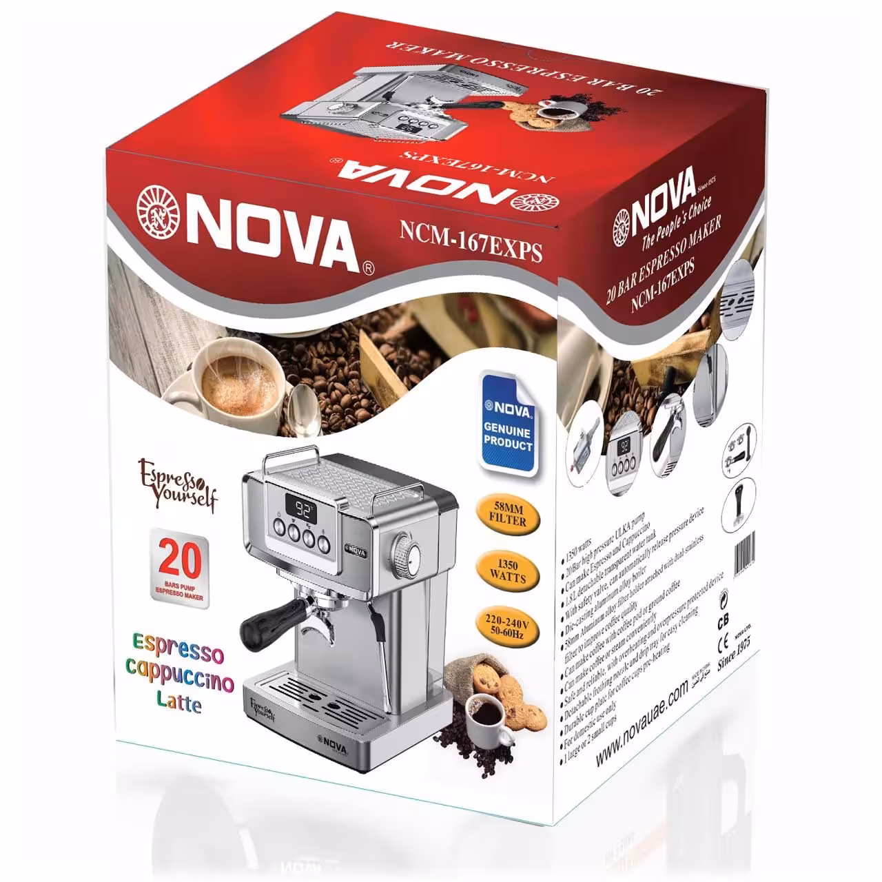 اسپرسوساز نوا مدل 167