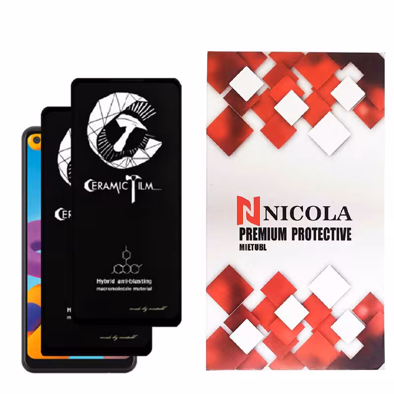 محافظ صفحه نمایش سرامیکی میتوبل مدل N2_MTR مناسب برای گوشی موبایل سامسونگ Galaxy A21 بسته دو عددی