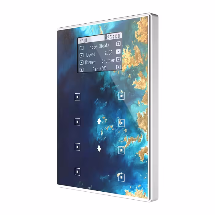 کلید 8 پل سفارشی زنیو مدل ZVI-TMDV-G