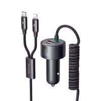 شارژر فندکی120 وات  مک دودو مدل cc-0370 به همراه کابل USB-C/لایتنینگ | کالا مکس