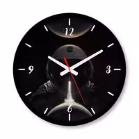 ساعت دیواری بزرگ راویتا طرح فضانورد کد 3666