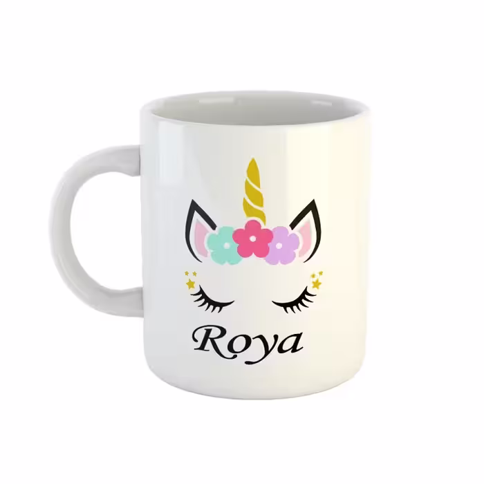 خرید ماگ-لیوان  اسم رویا  unicorn کد 126