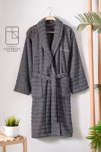 حوله تن پوش خاکستری مدل Pierre Cardin Soft