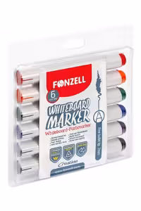ماژیک وایت برد 6 رنگ نوک گرد 685007