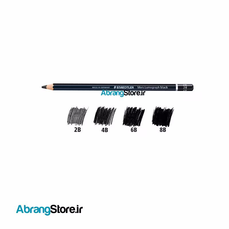 مداد طراحی استدلر لوموگراف بلک | Staedtler Mars Lumograph Black
