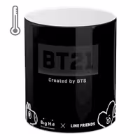 خرید ماگ-لیوان  حرارتی آبنبات رنگی  BTS - BT21 کد MKSA0141